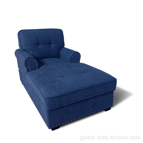 Royal Chair Sofa Modern Design Comfortable Linen Fabric Chaise Lounge Factory